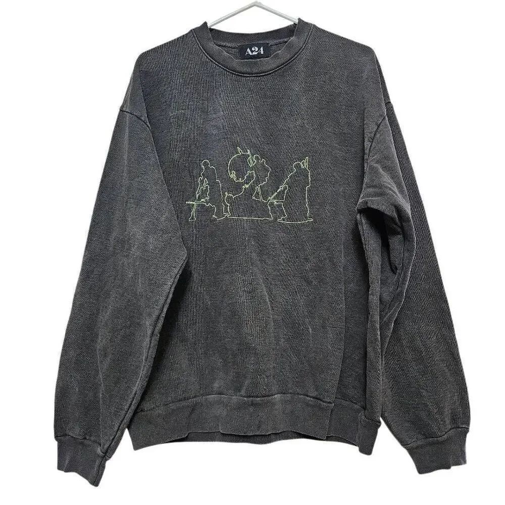 A24 civil war crew neck sweatshirt